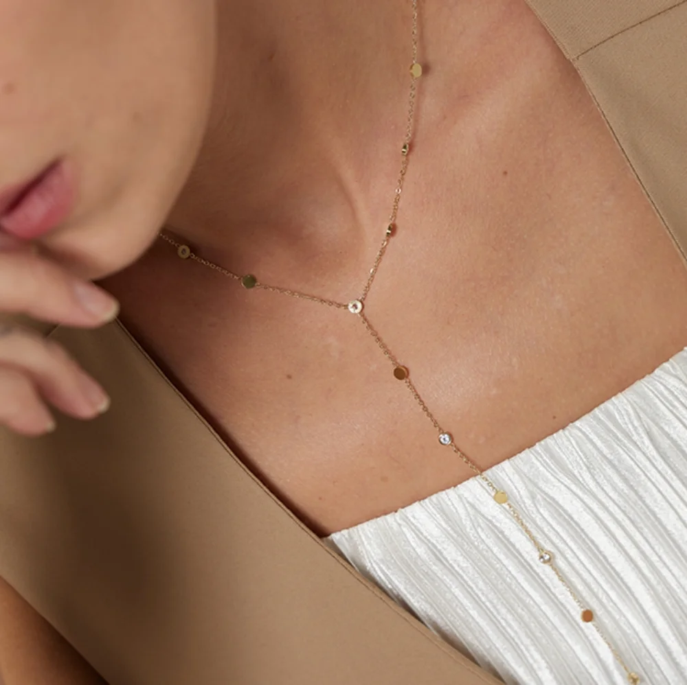 Elegant Bead Long Pendant Necklace - Picture 6 of 6